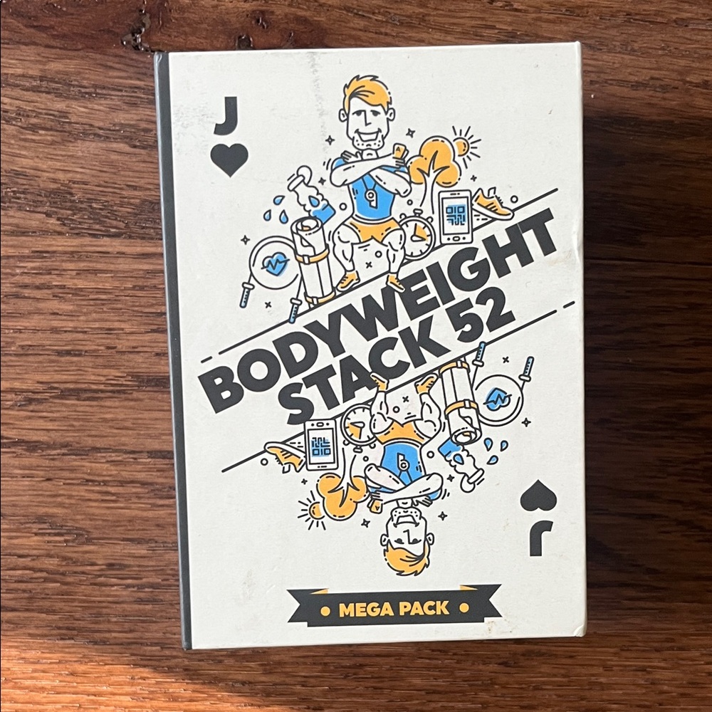Bodyweight Stack 52 Mega Pack. Exercise Cards.